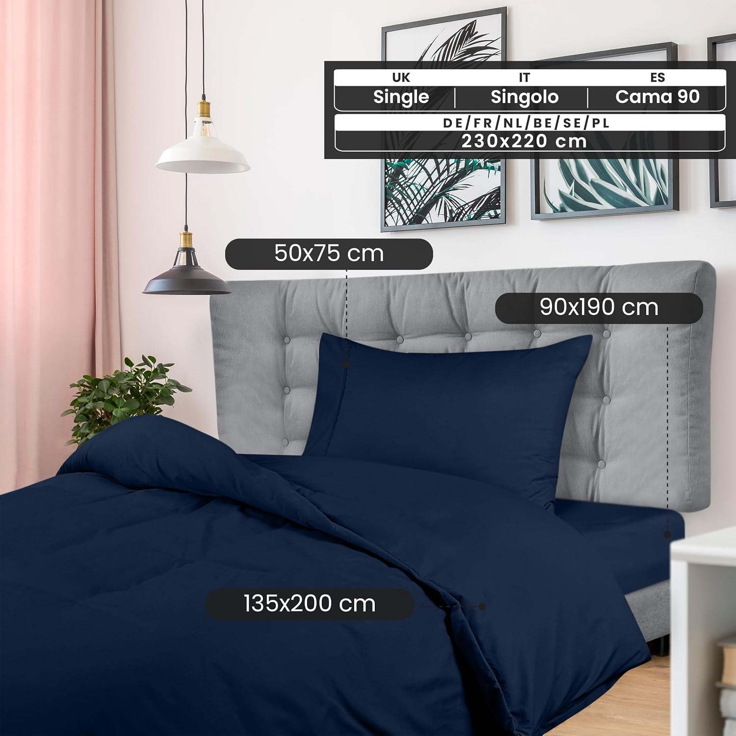 Thumbnail 1 de Utopia Bedding - Set de Cama 90 Suave Microfibra 🌙