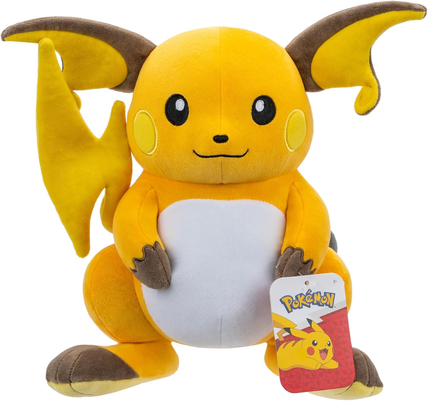 Detalle 2 de Pokémon Raichu peluche douce 30 cm