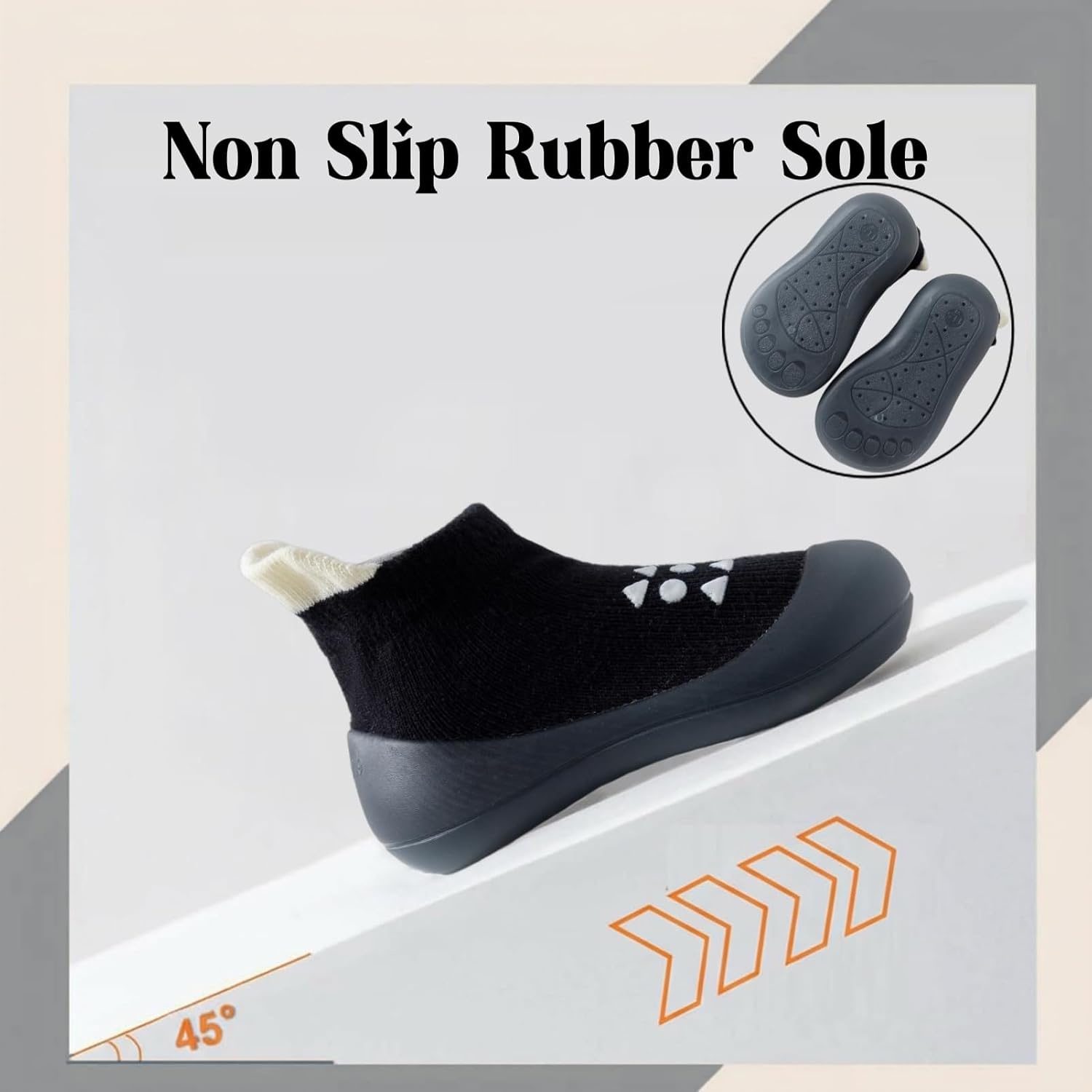 Detalle 2 de Hstyle Baby Sock Shoes