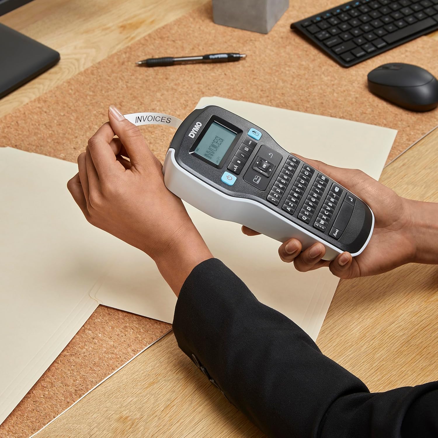 Thumbnail 3 de DYMO LabelManager 160 etichettatrice portatile con 3 nastri 🎯