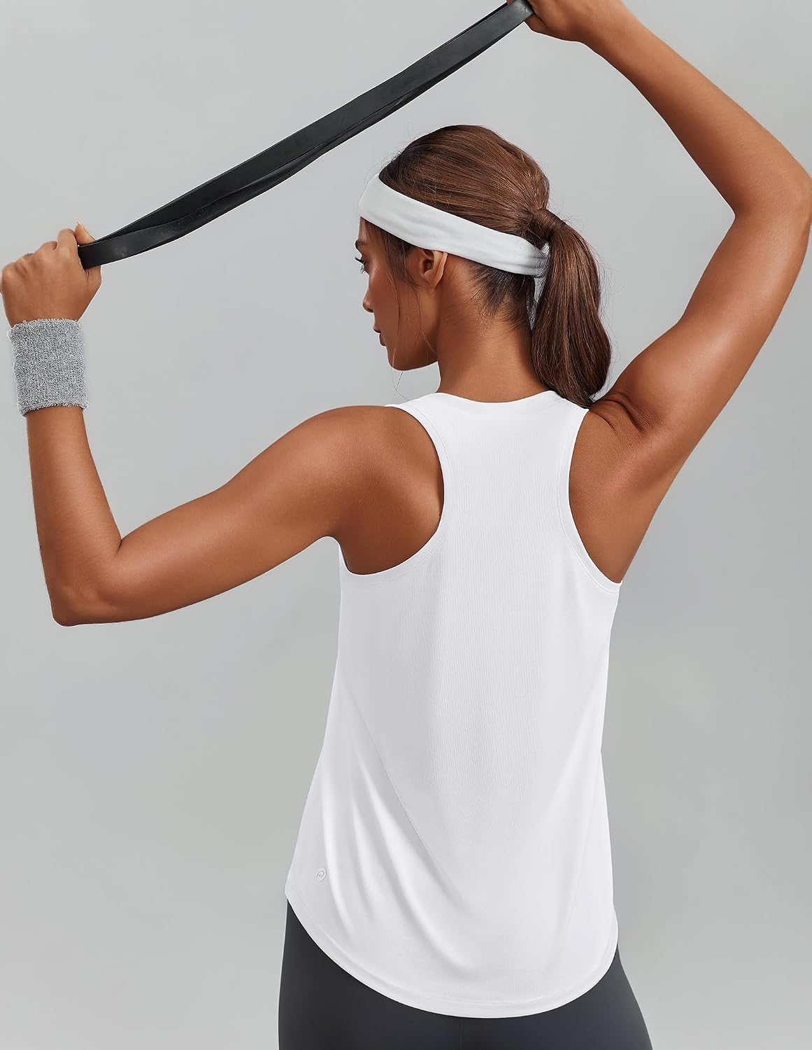 Thumbnail 3 de PINSPARK Soft Workout Tank Tops for Women with UPF 50+ U-Neck and Racerback