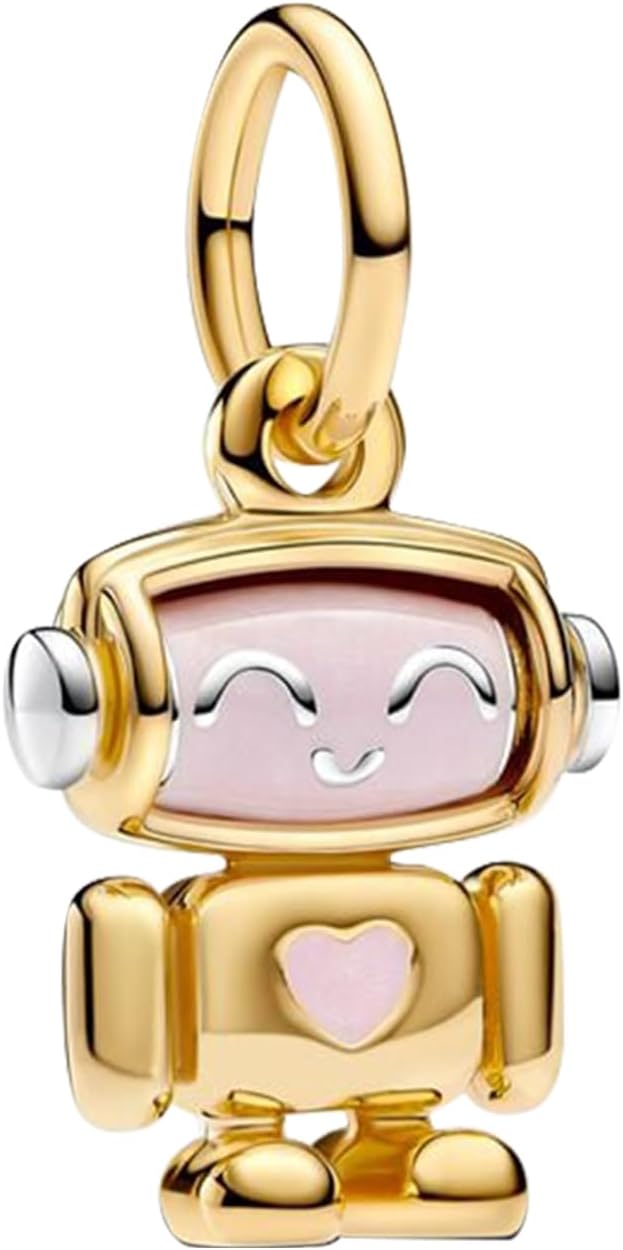 Detalle de Amuefer 925 Sterling Silber Charms 4,8 mm