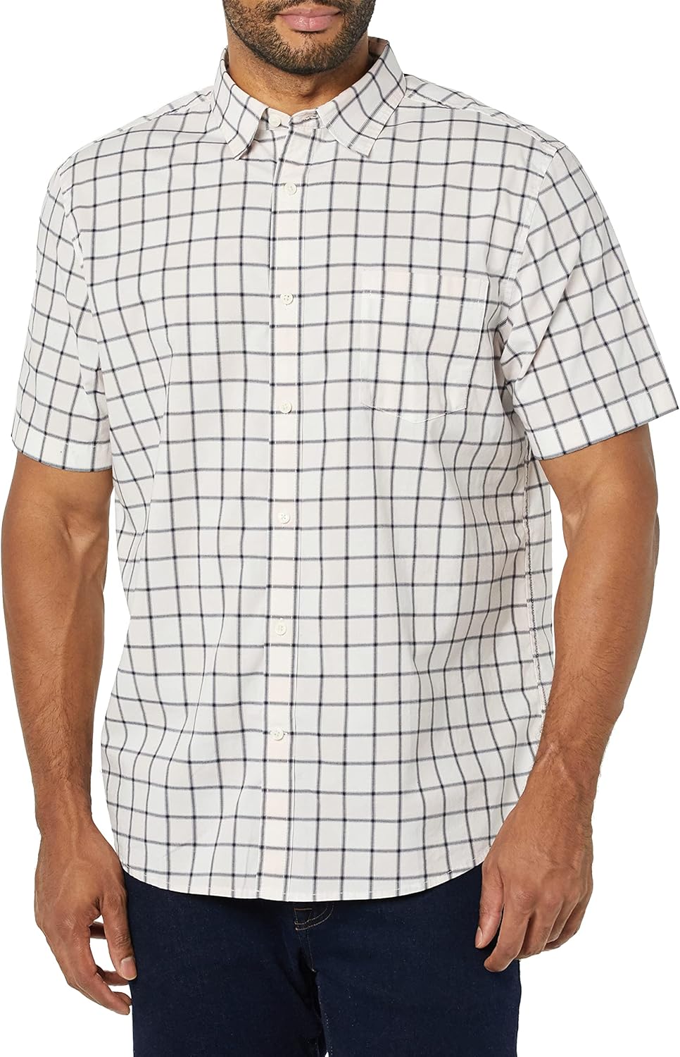 Thumbnail 4 de Amazon Essentials Men's Short-Sleeve Stretch Poplin Shirt (Available in Big & Tall)