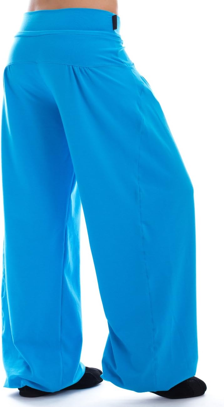 Detalle de WINSHAPE WTE3 damskie spodnie treningowe z kieszeniami i regulowanym pasem