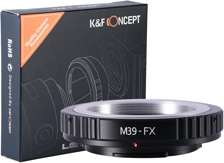 Thumbnail 3 de K&F CONCEPT Lens Mount Adapter Ring M42–FX (42 mm M42-Schraubgewinde auf Fujifilm X-FX, z. B. X-Pro1)