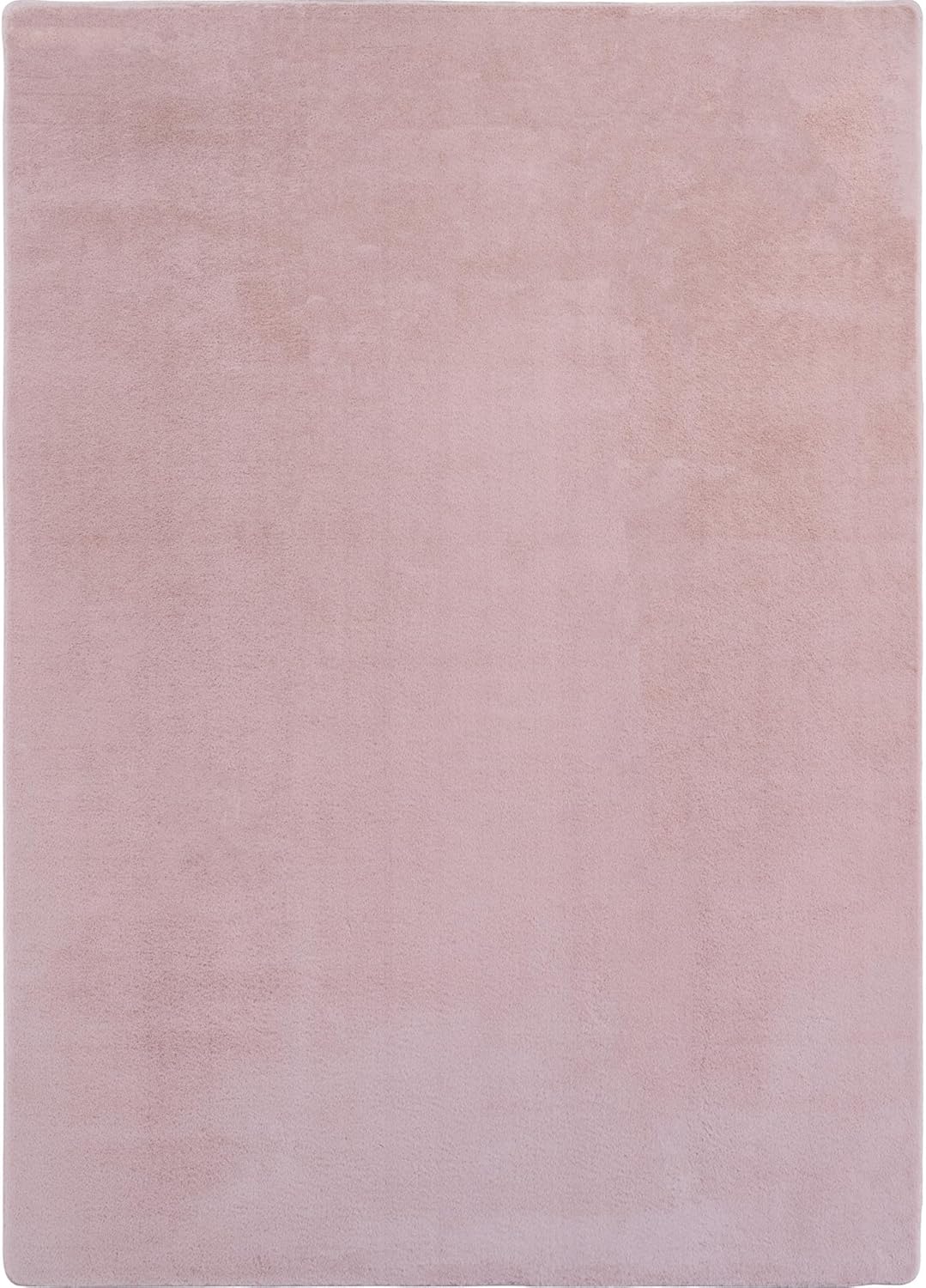 Thumbnail 5 de SIMPEX Kurzflor-Teppich fürs Wohnzimmer in Rosa, waschbar, 160×220 cm