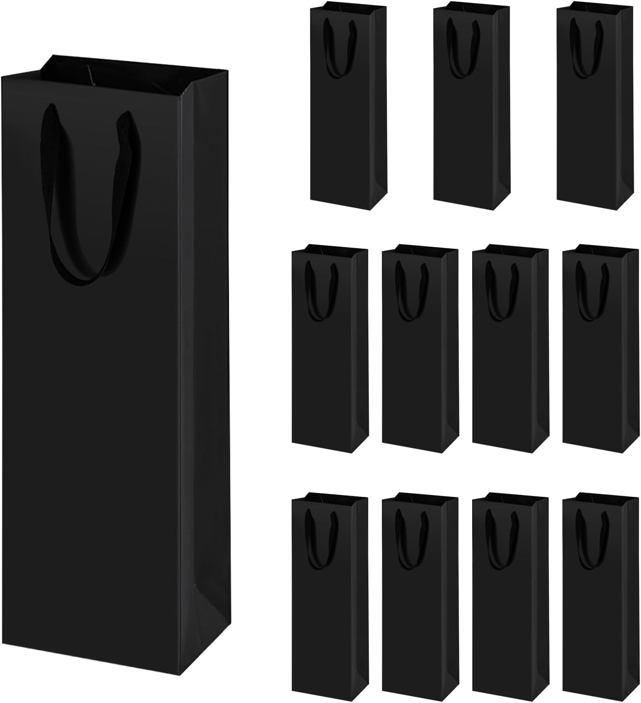 Detalle de TACHIO 12 Pcs Wine Gift Bags 11x9x35cm