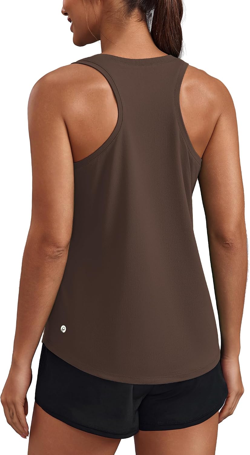 Thumbnail 6 de PINSPARK Soft Workout Tank Tops for Women UPF 50+ U Neck Athletic Shirts