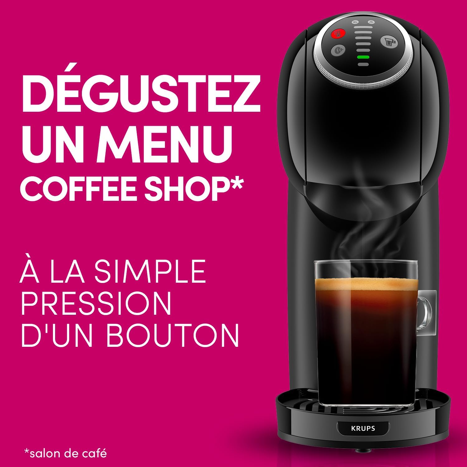 Detalle de NESCAFÉ Dolce Gusto Grande – Café Capsule Intensité 5 – Arabica & Robusta – 90 capsules (3 boîtes x 30)