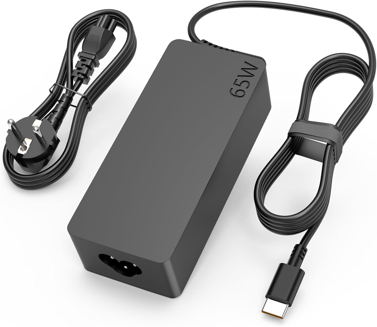 Detalle de 65W USB‑C Laptop Netzteil für Lenovo ThinkPad – Kompakt, sicher und universell einsetzbar