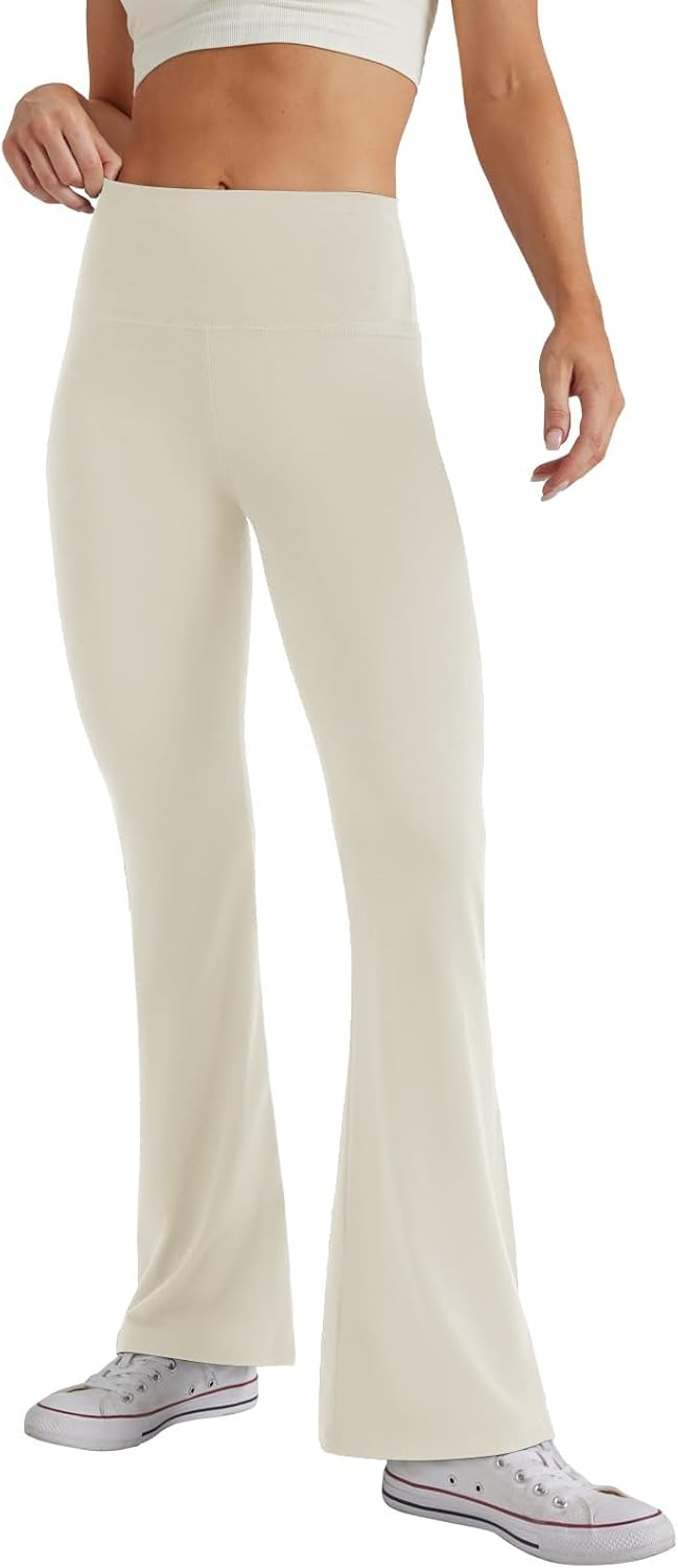 Thumbnail 1 de Glacspyg Yoga Pantalons femme taille haute évasée : confort respirant pour entraînement et running