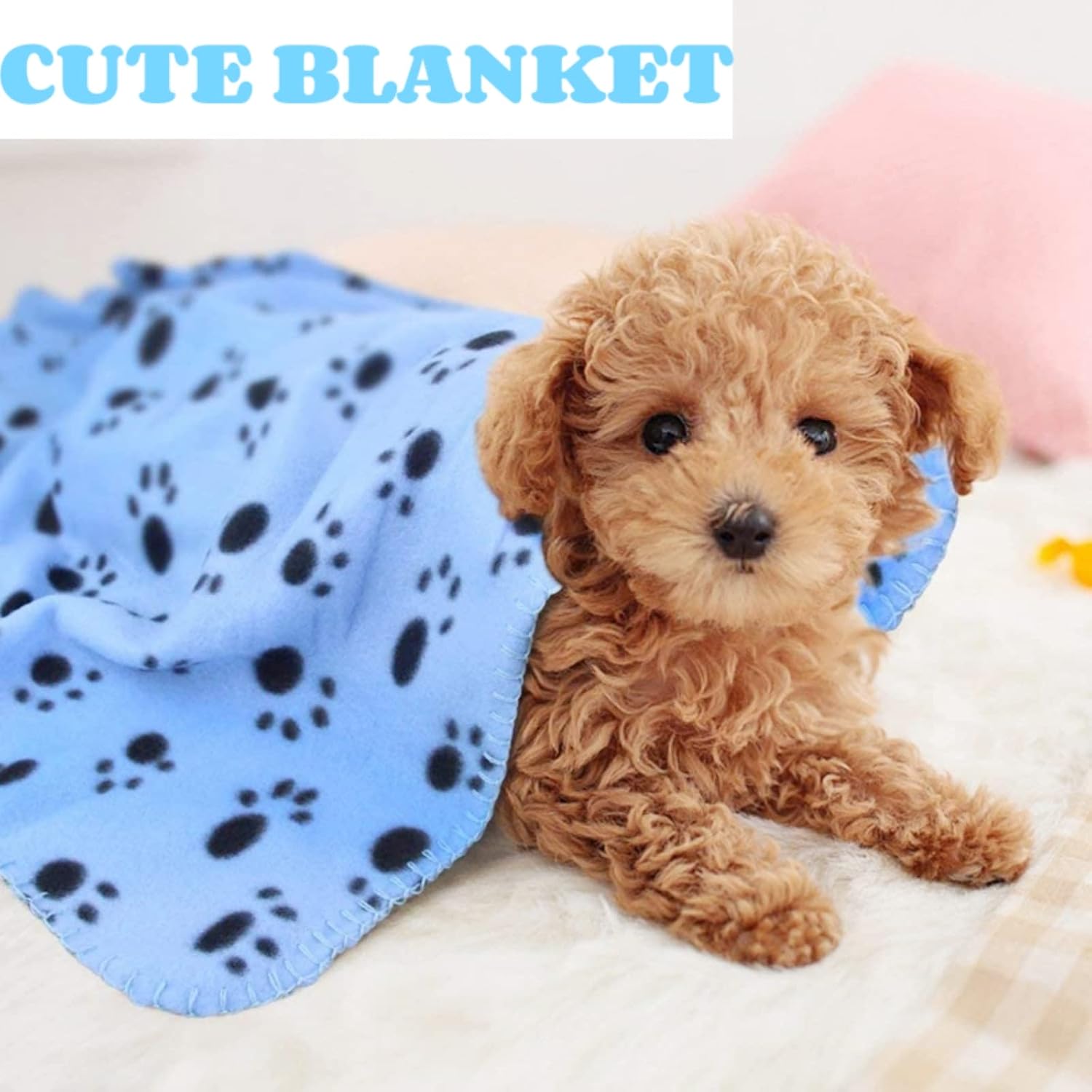 Detalle de Aliangting 4Pcs pet blanket set 60 x 70 cm