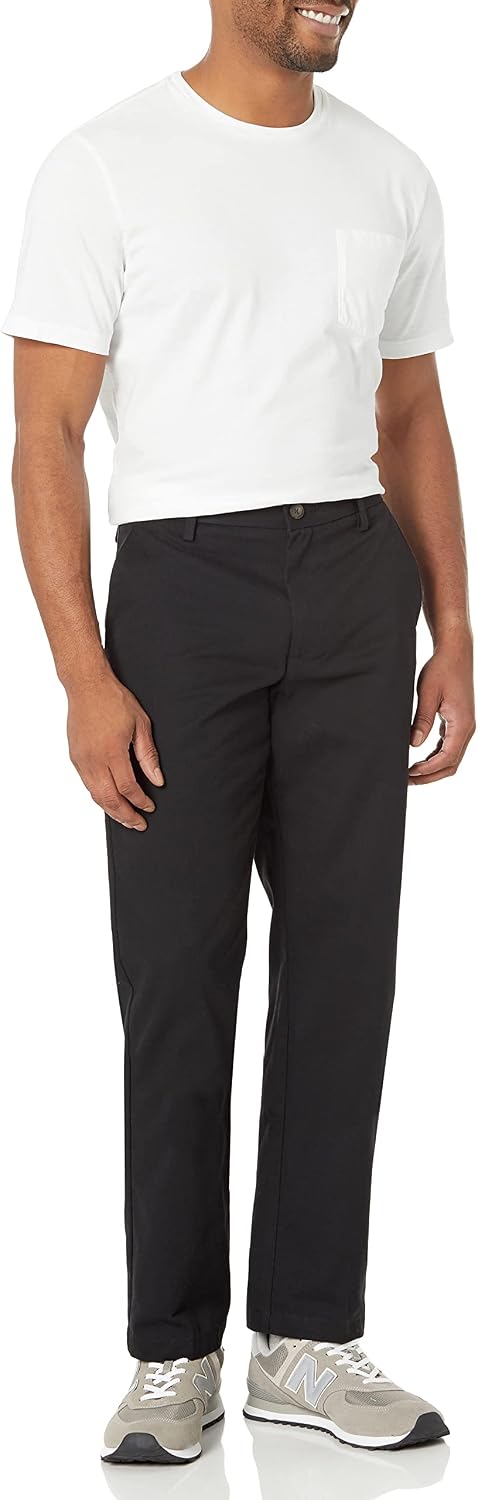Thumbnail 3 de Amazon Essentials Men’s Straight Fit Wrinkle-Resistant Flat-Front Casual Chino Trousers
