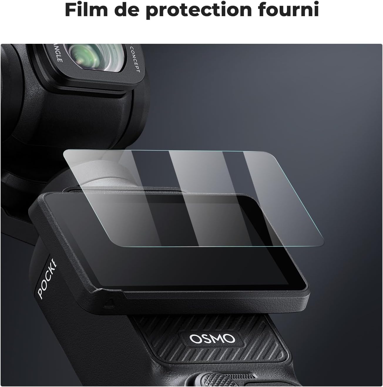 Thumbnail 6 de K&F CONCEPT Filtre 1.2X Anamorphique & Grand Angle Magnétique pour DJI Osmo Pocket 3
