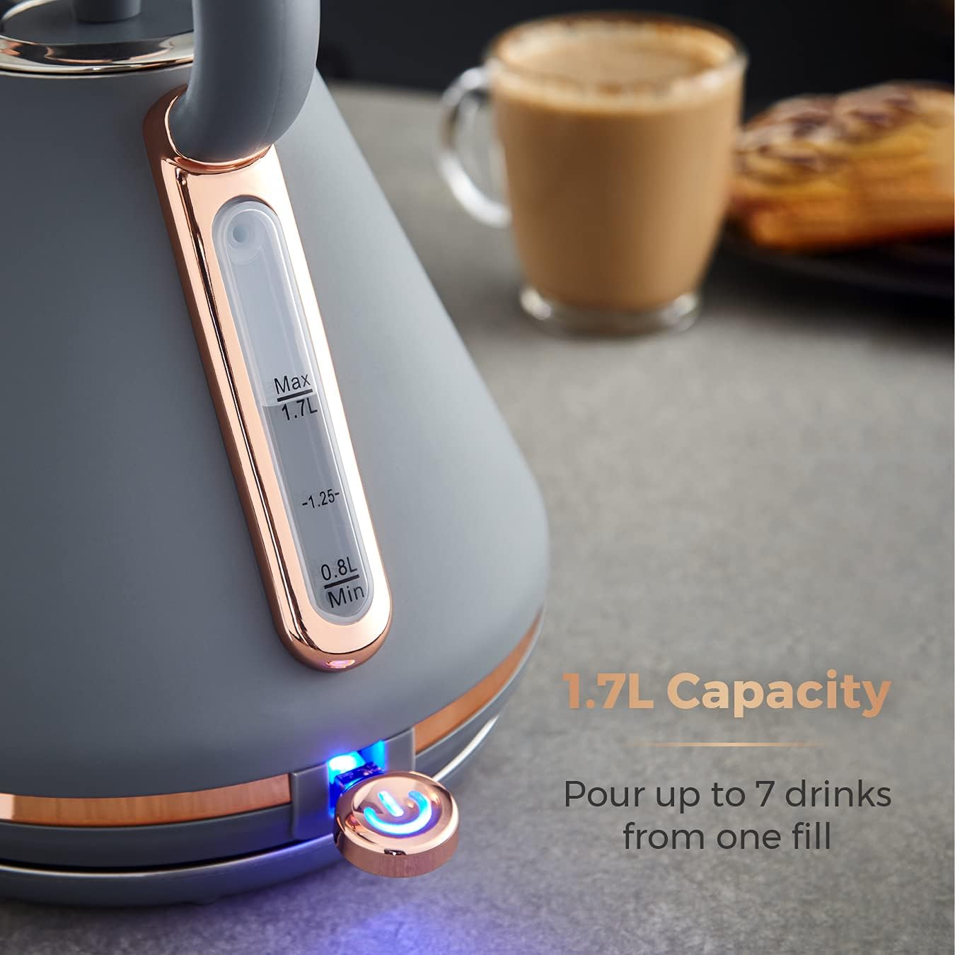 Detalle 2 de Tower Pyramid Kettle 3000 W, 1.7 L