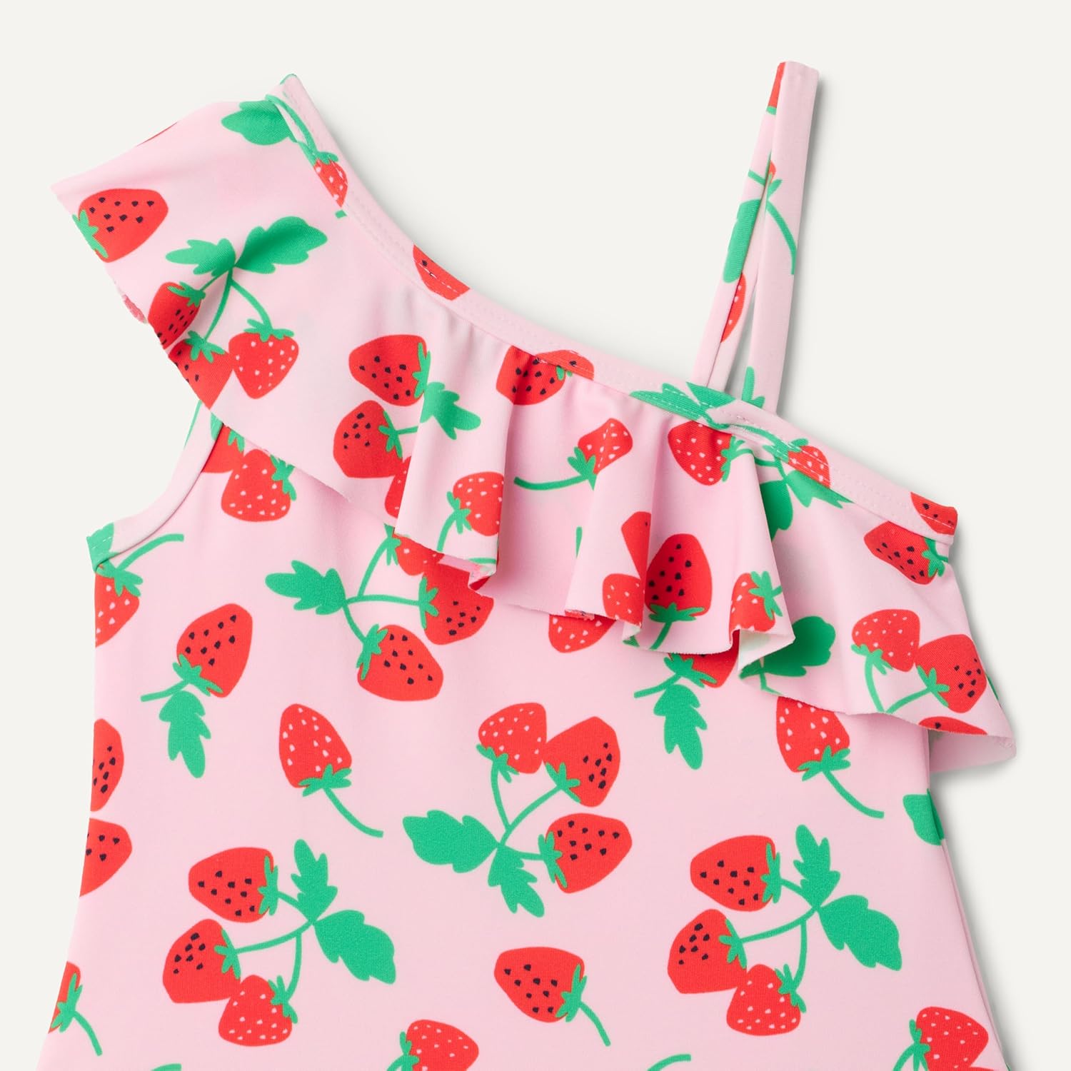 Thumbnail 3 de Amazon Essentials Mädchen-Badeanzug mit asymmetrischen Rüschen – figurbetont & schnelltrocknend