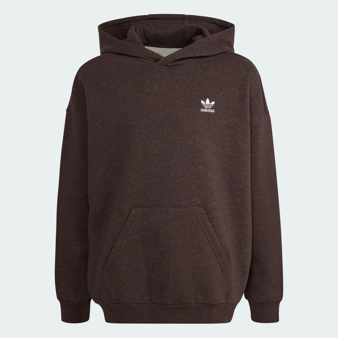 Thumbnail 3 de Sudadera holgada de felpa con capucha de Adidas ( Marrón )