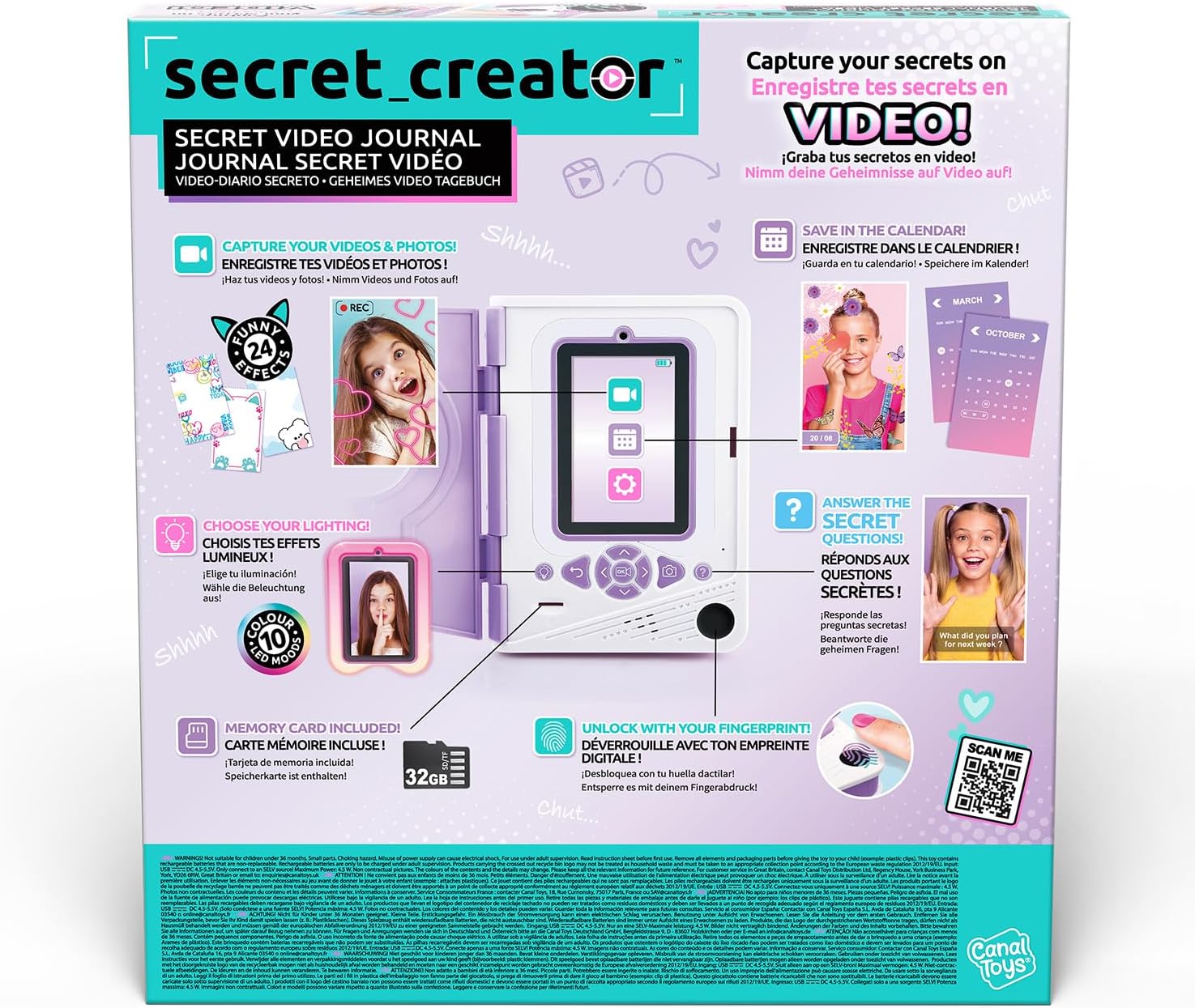 Thumbnail 3 de Canal Toys Geheimnisvolles Videotagebuch 32 GB