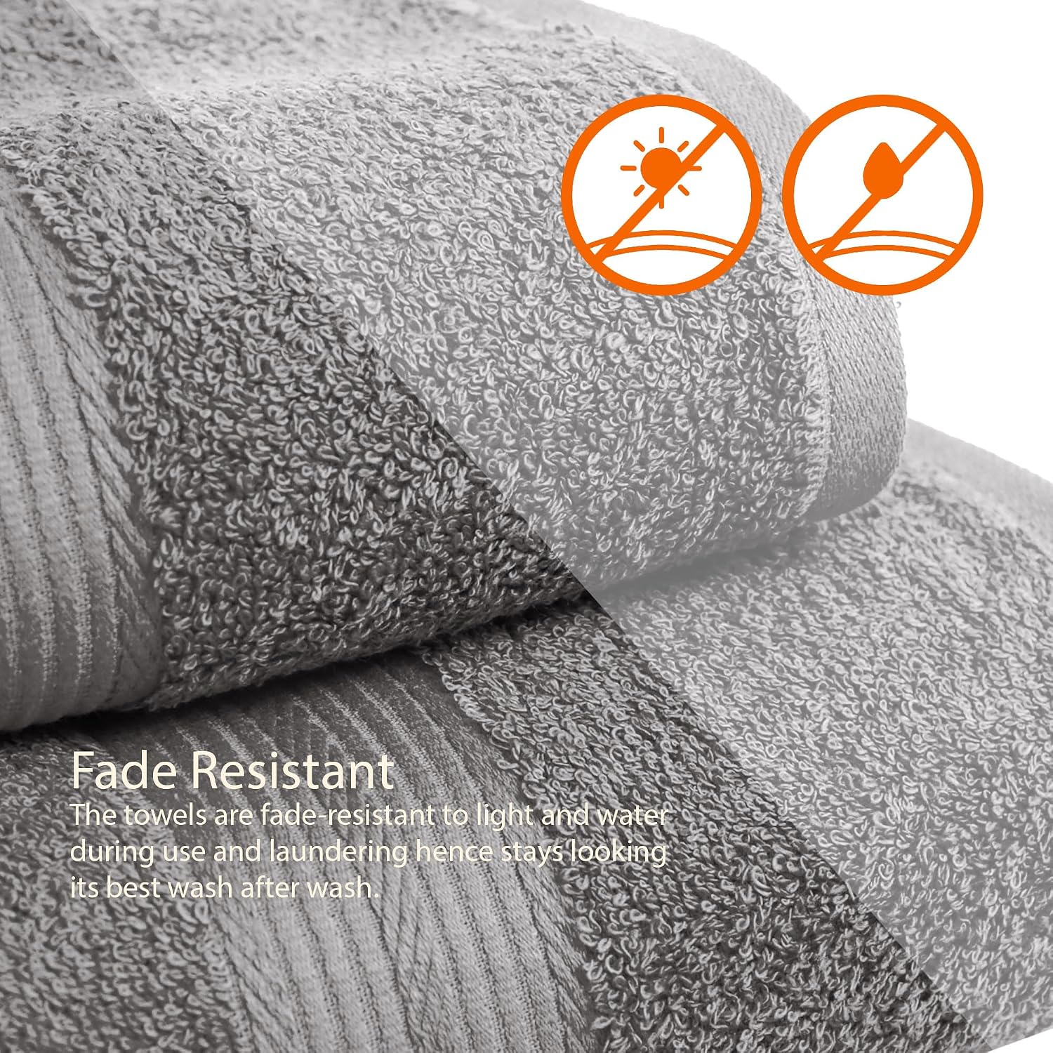 Thumbnail 5 de Amazon Basics Set de Bain 140x70 cm