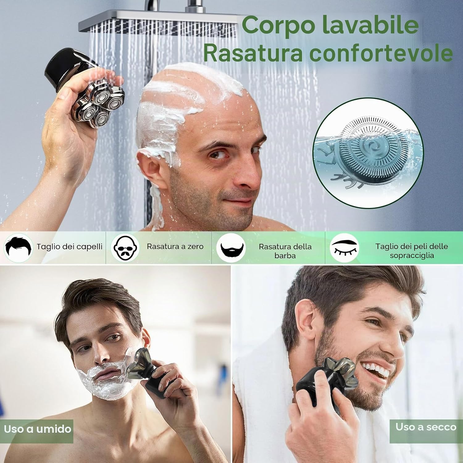 Thumbnail 3 de Lame di ricambio per testina di rasoio Pitbull Gold PRO – confezione da 4 lame galleggianti