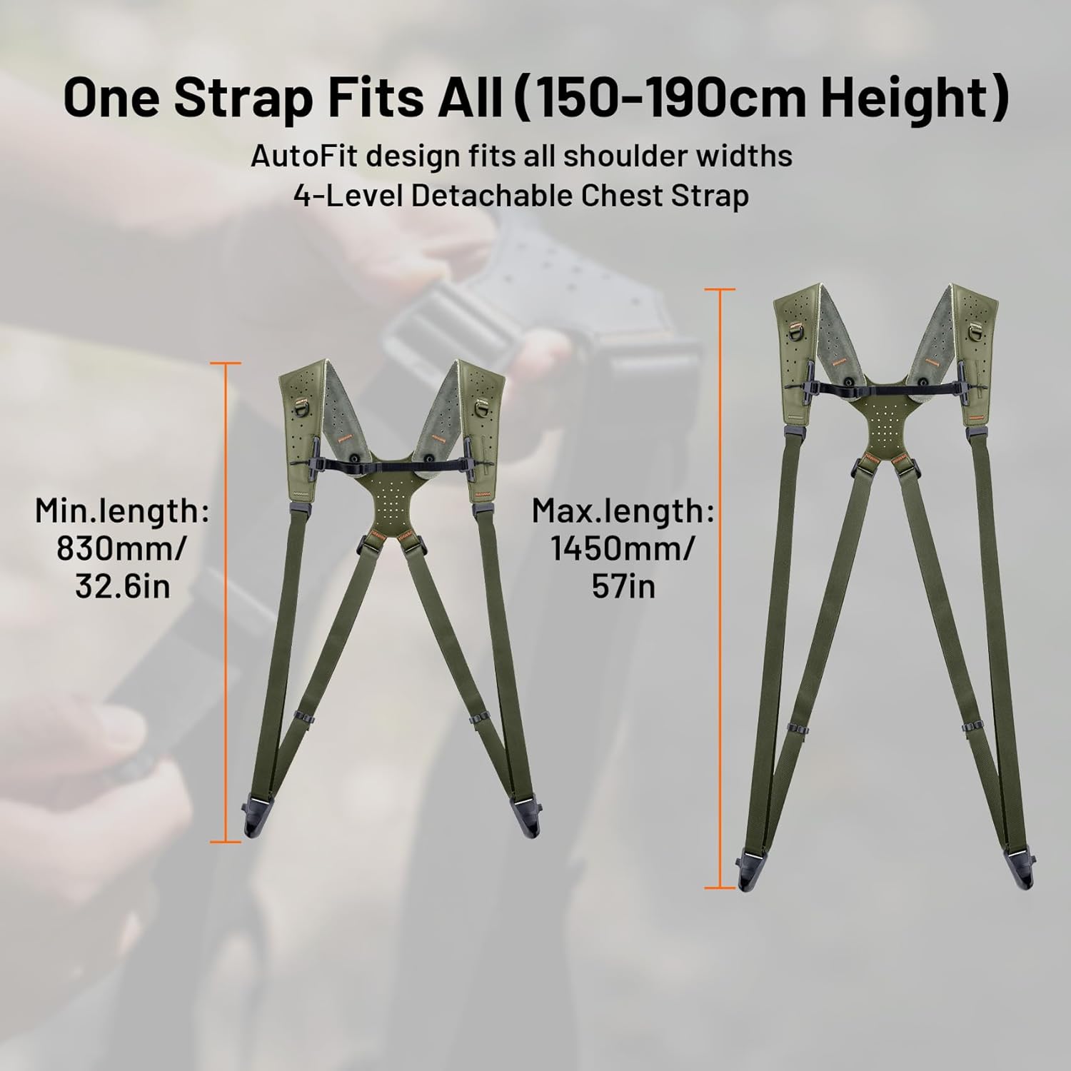 Thumbnail 4 de PGYTECH Camera Strap Master: Leather Dual Shoulder Harness for 3 Cameras