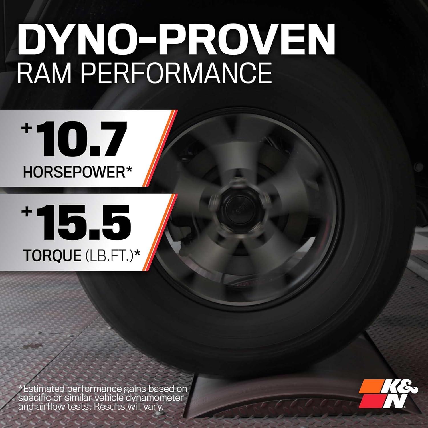 Thumbnail 2 de K&N Aircharger Kit per Dodge Ram 1500 5.7L V8 2019-2024 (63-1578)