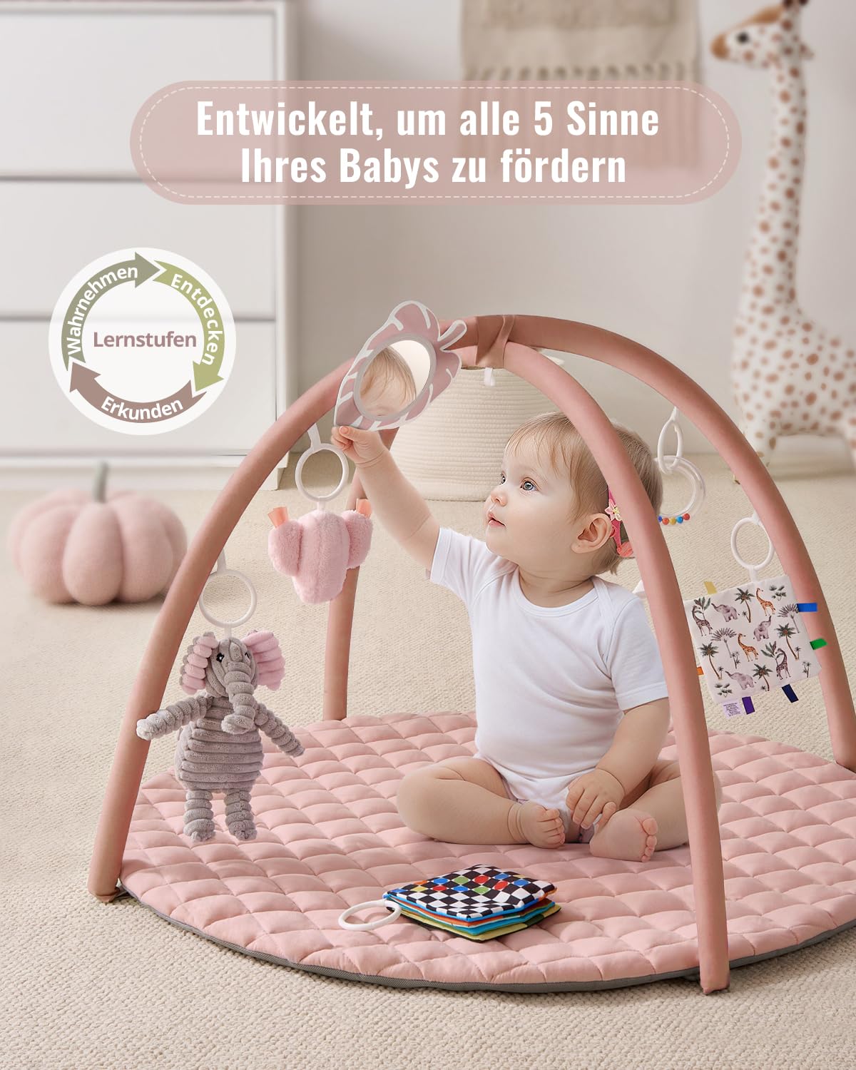 Thumbnail 1 de Blissful Diary Spielbogen Baby 6 Spielzeuge