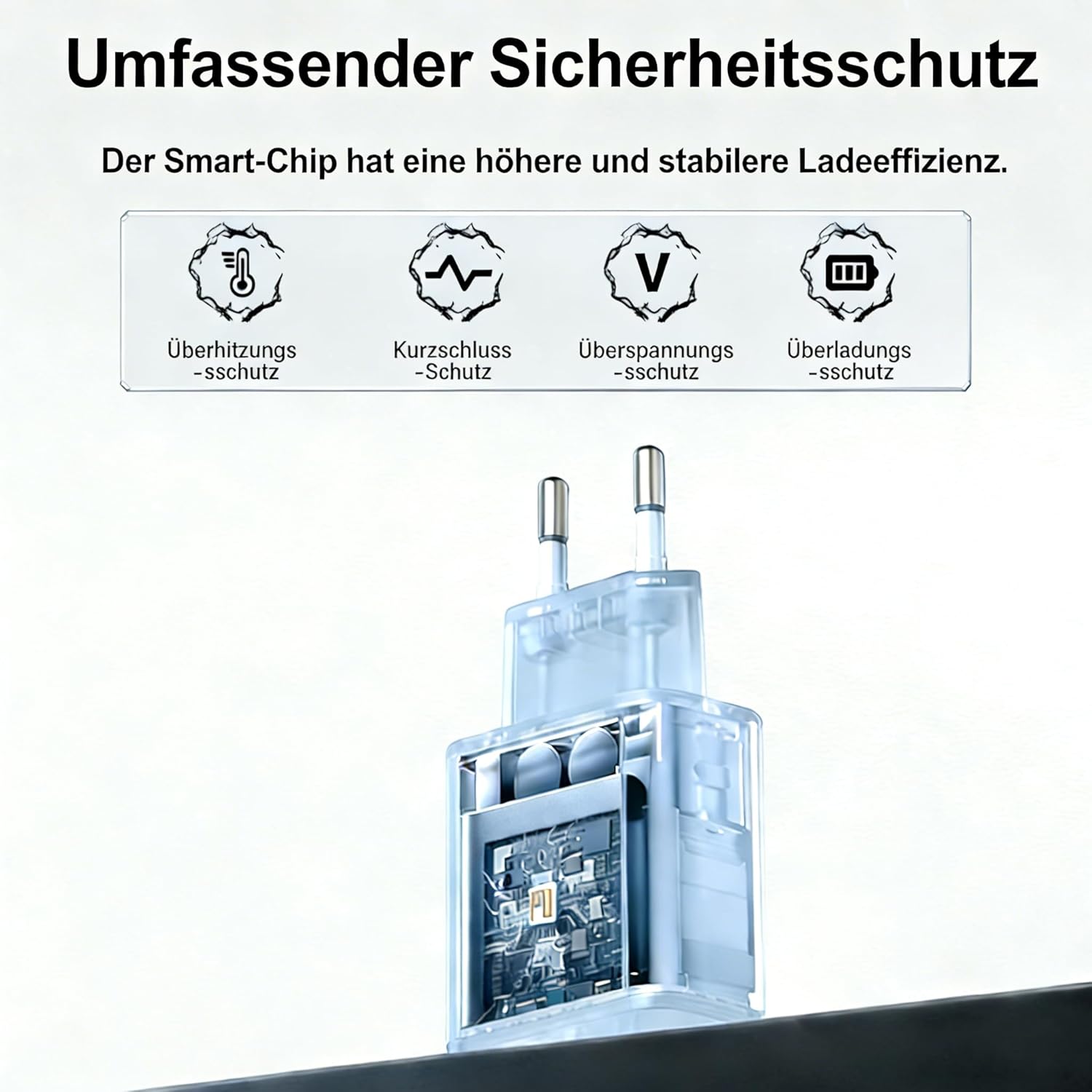 Thumbnail 5 de Bamkey 30W Chargeur rapide iPhone USB-C vers Lightning avec câble nylon tressé 2 m