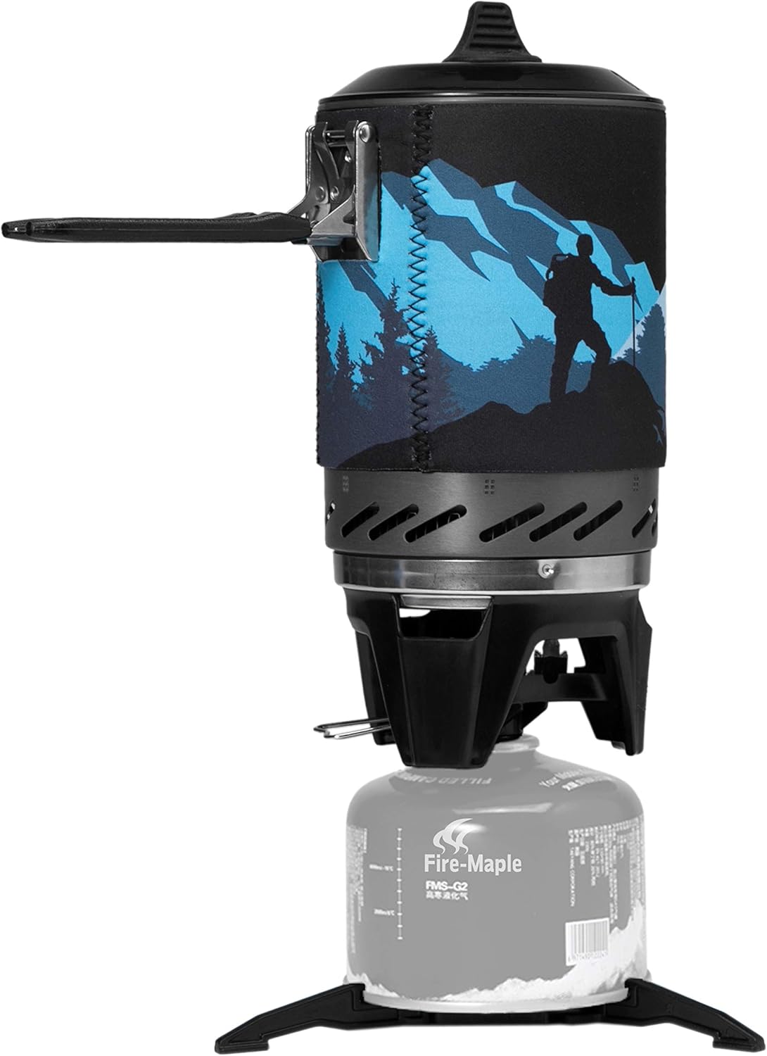 Detalle de Fire-maple FMS-X2 Personal Cooking System Review