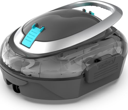 Detalle de BRINBO S2 Robot Piscina: doble filtración, hasta 90 minutos de autonomía y cesto de 2 L