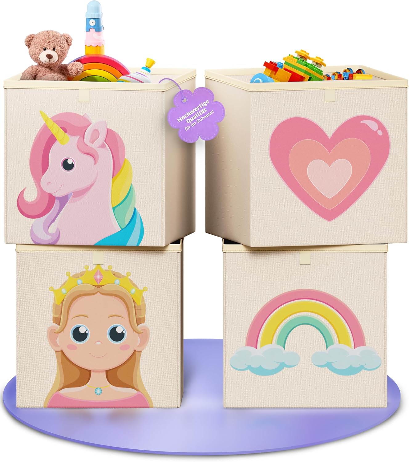Detalle de mookrook Aufbewahrungsboxen Kinderset 4er