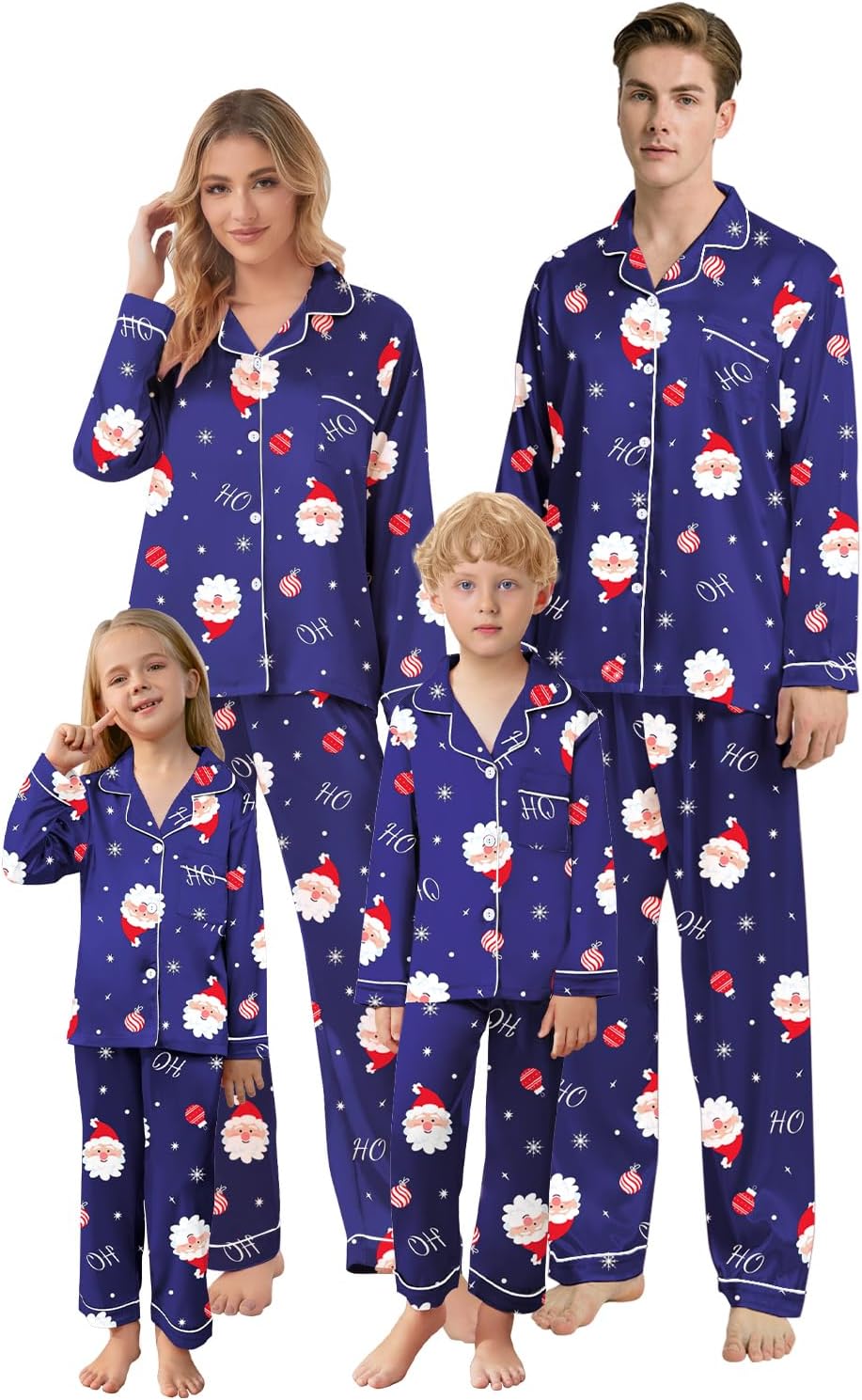 Detalle de Schbbbta Matching Family Pajama Set Satin