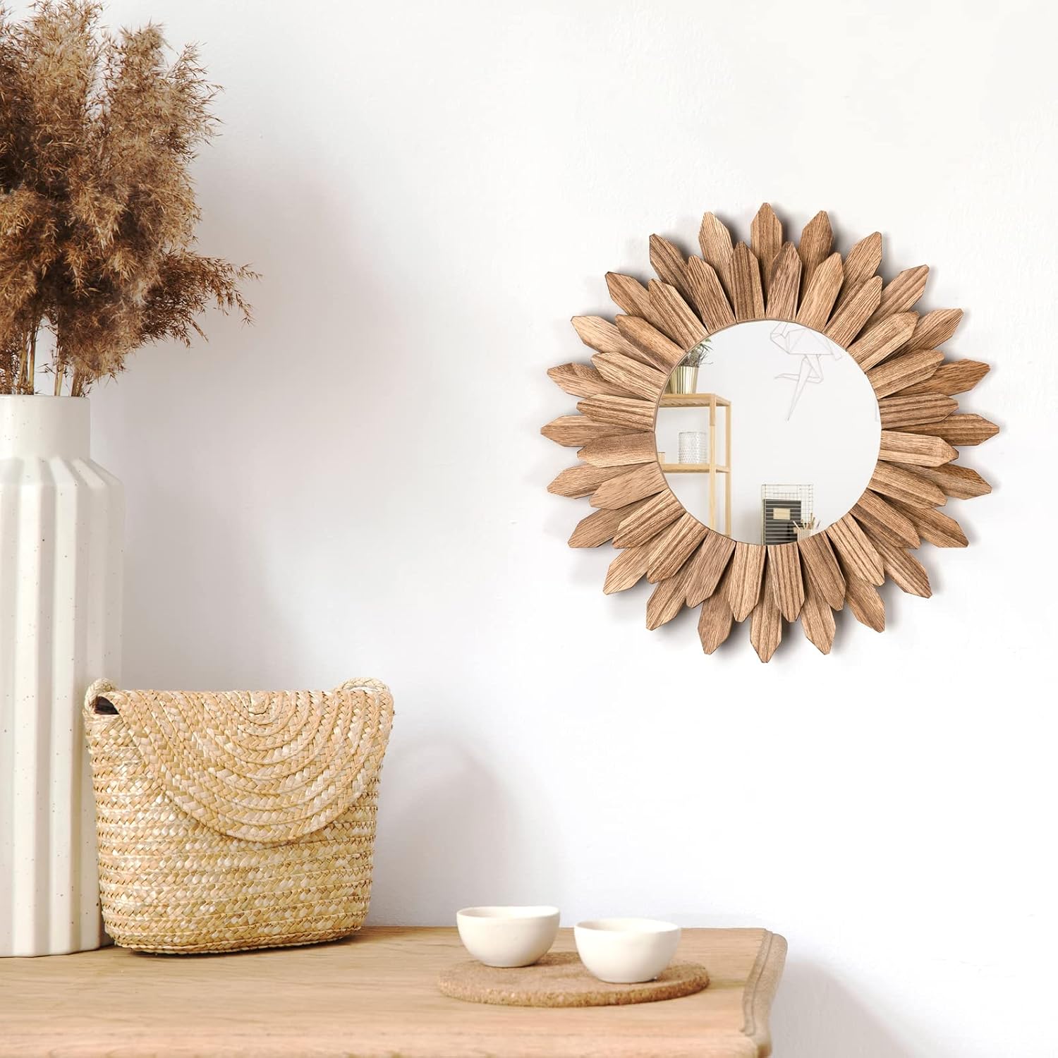 Thumbnail 6 de Honiway Decorative Wall Mirror 12-Inch