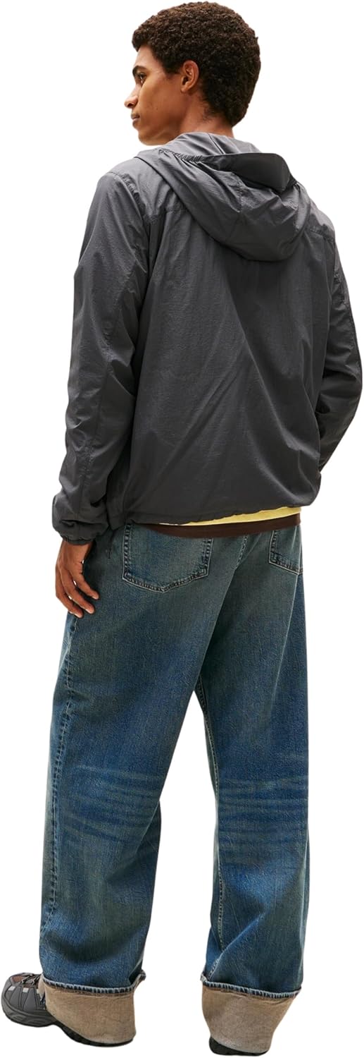 Detalle de Tommy Jeans men’s Tjm Fleece Chicago Jacket Ext DM0DM22291 windbreaker-style jacket
