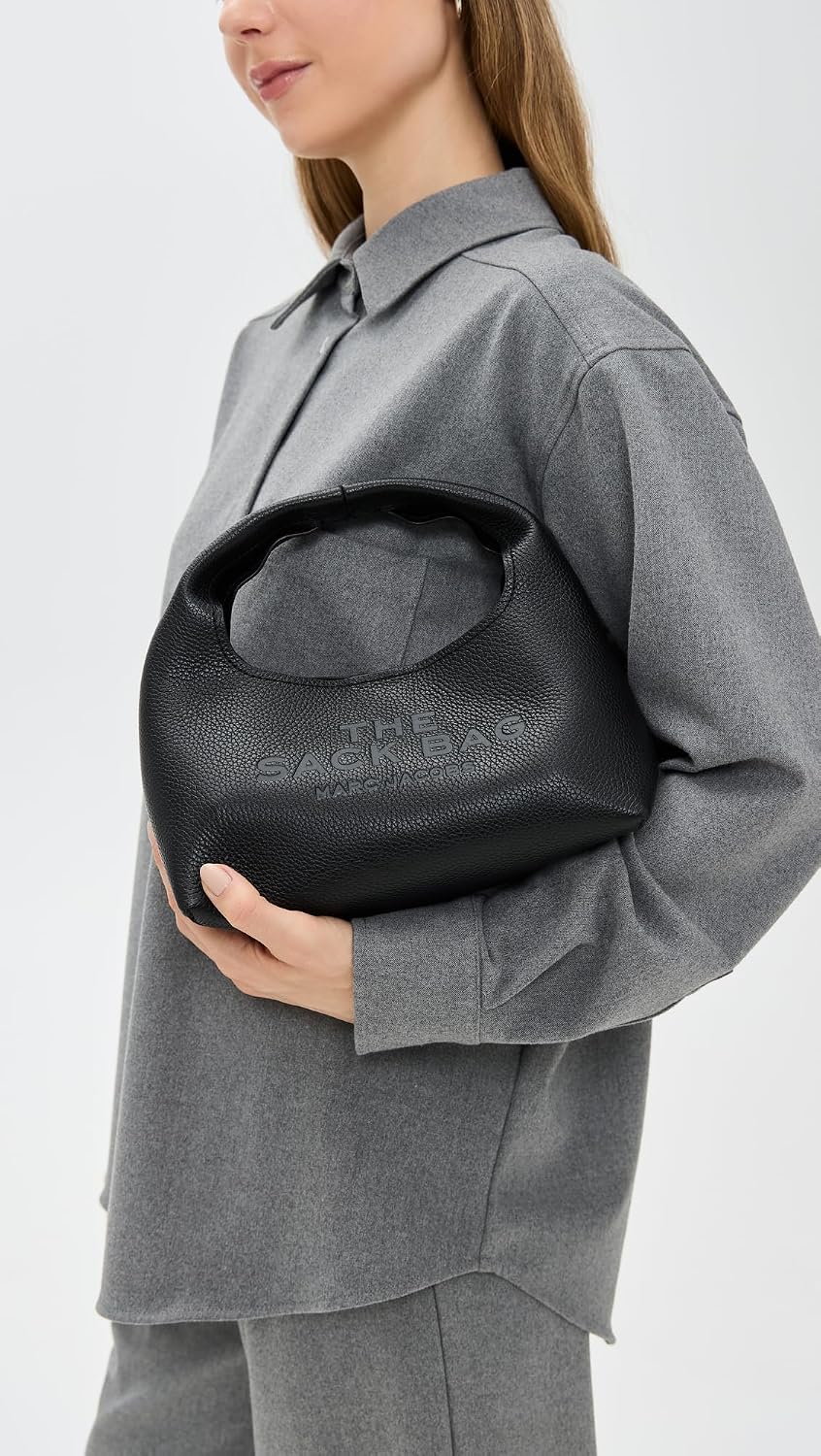 Detalle de Marc Jacobs The Mini Sack, Bag — Élégance compacte à porter en bandoulière chaîne