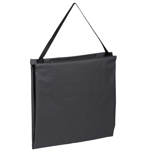 Detalle de Spetebo Strandmatte 2er Set 145 x 48 cm mit verstellbarer Lehne, dunkelgrau