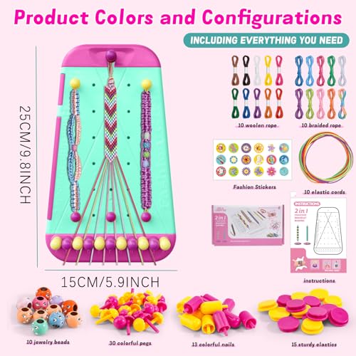 Detalle de Kit Felly para Hacer Pulsera de Amistad para Niñas (6–12 años) – DIY Joyas y Manualidades