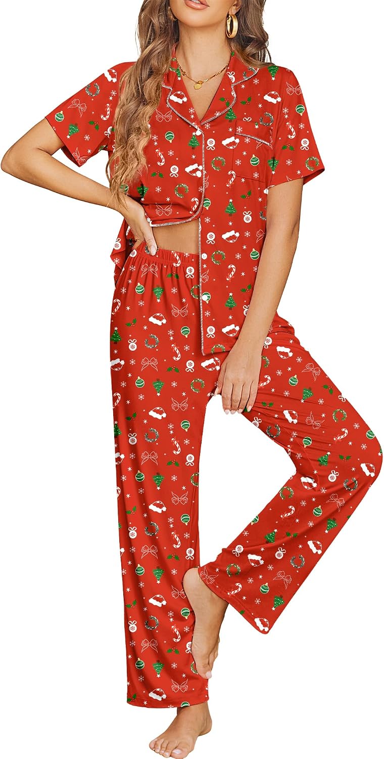 Thumbnail 6 de Ekouaer Women's Pajama Set 95% Polyester