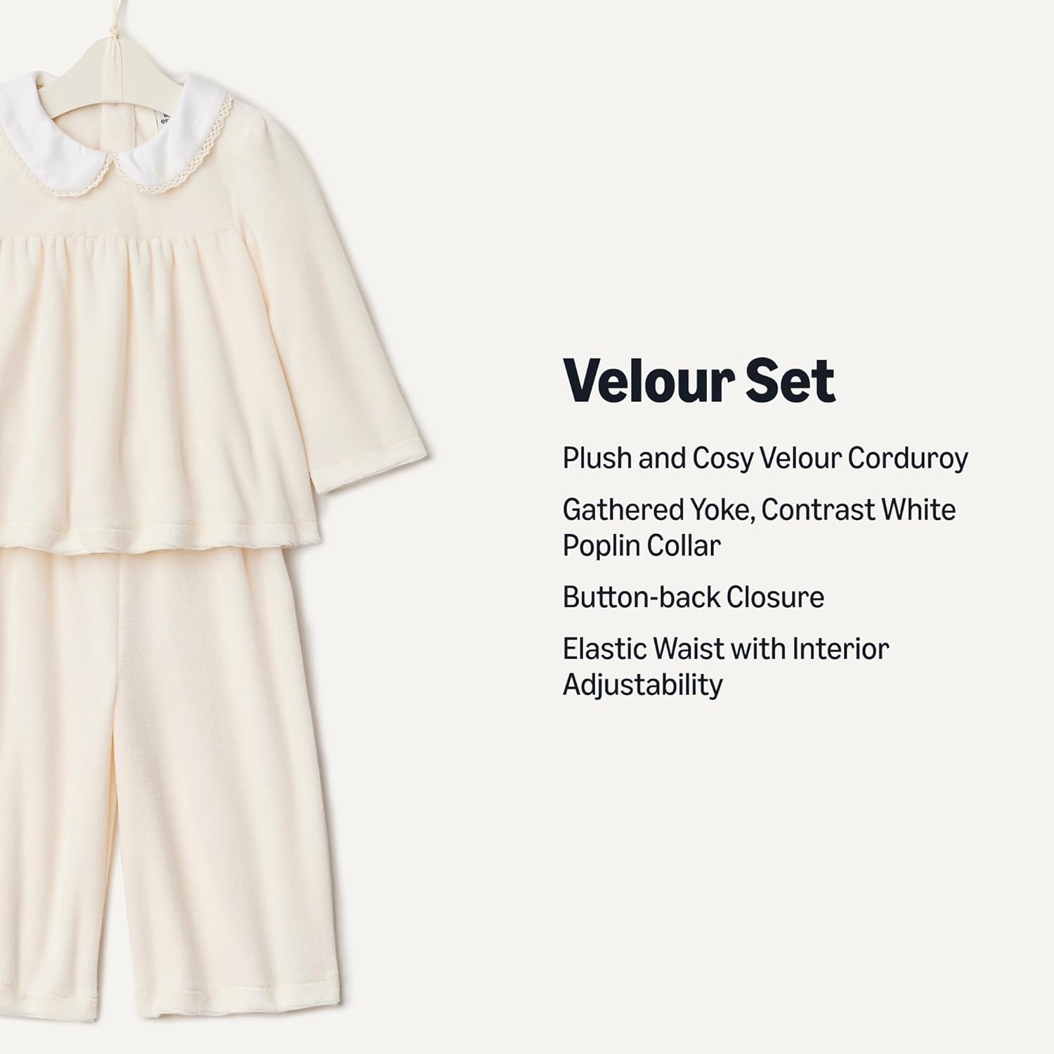 Thumbnail 2 de Amazon Essentials x Sofia Grainge Toddlers & Baby Girls’ corduroy velour set