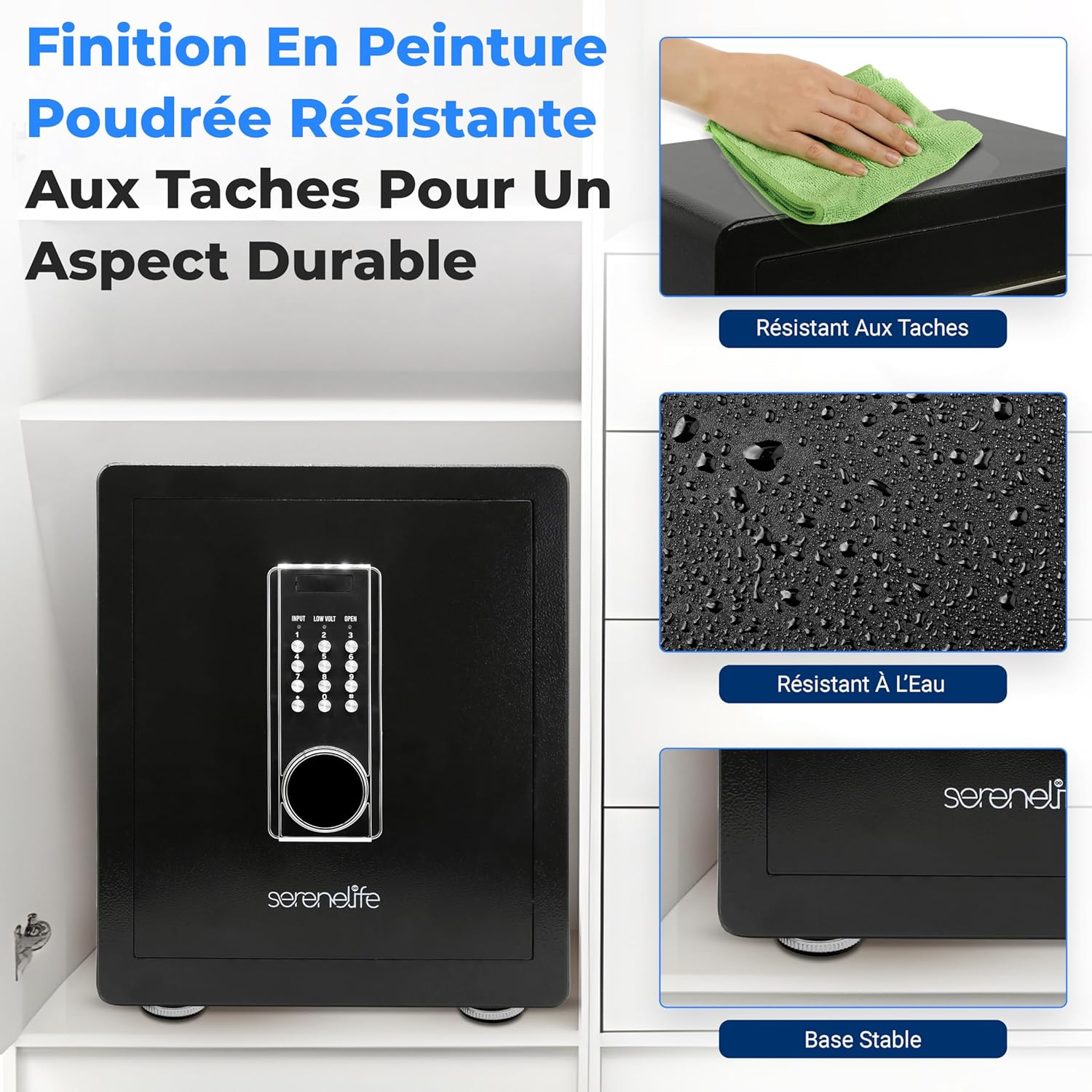 Thumbnail 6 de SereneLife Coffre-Fort électronique 28,6 lbs