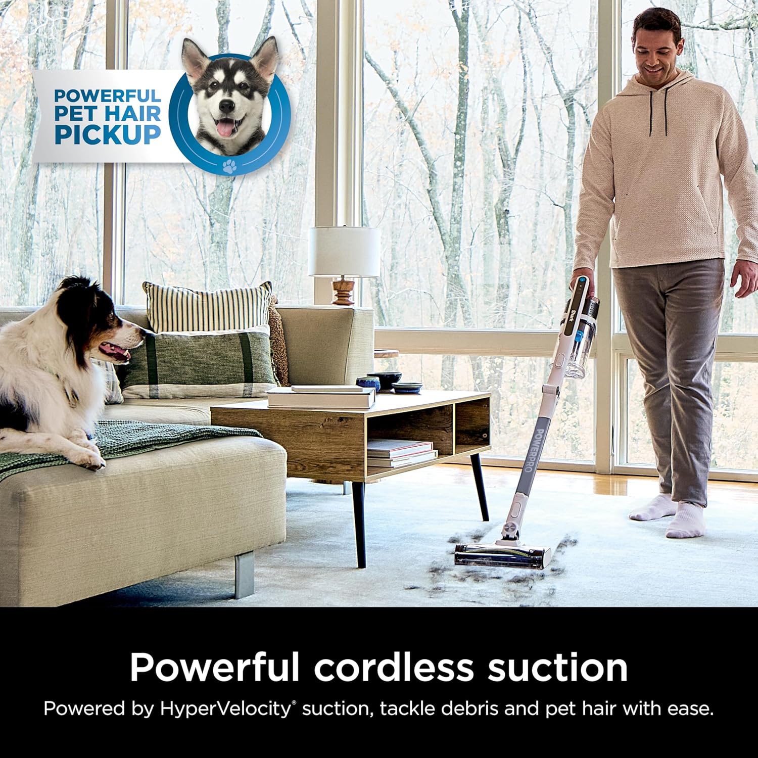 Thumbnail 1 de Shark PowerPro Flex Reveal Plus Cordless Vacuum (IZ382H) with HEPA Filtration and FloorDetect