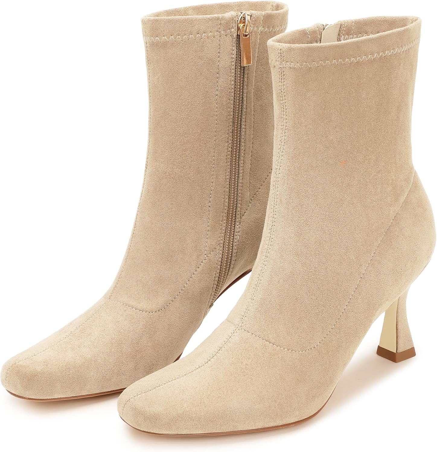 Detalle de IDIFU Women's Ankle Boots, 2.6-Inch Heel