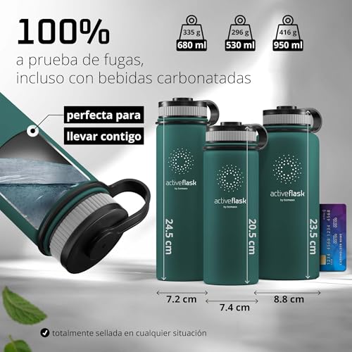 Thumbnail 6 de Active Flask Botella Térmica Inox 1L y 500ml 🚰