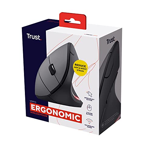 Thumbnail 13 de Trust Verto Mouse Verticale Wireless: mouse ergonomico verticale per una postura più naturale