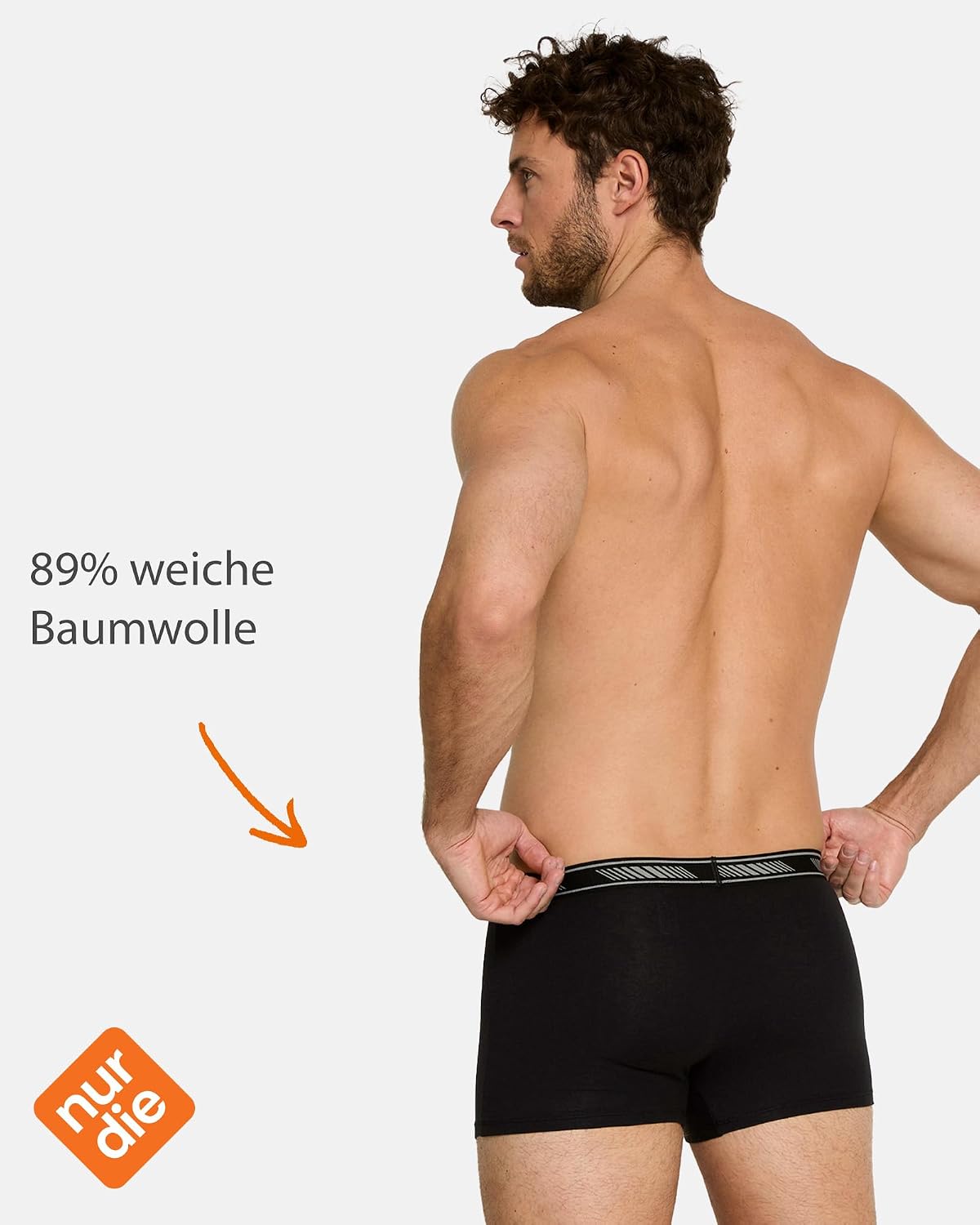 Detalle 2 de Nur Der Boxer 6er Pack 3D-Flex 🩲