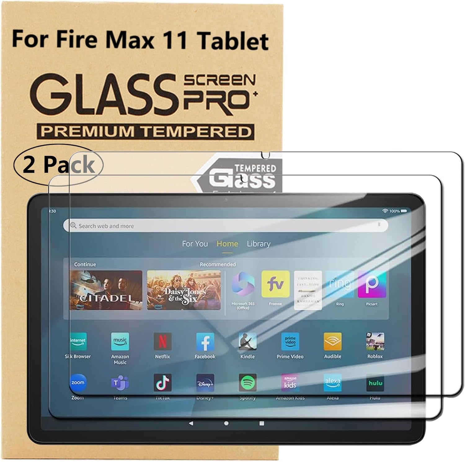 Detalle de Mæks 11 screen protector 11" tempered glass