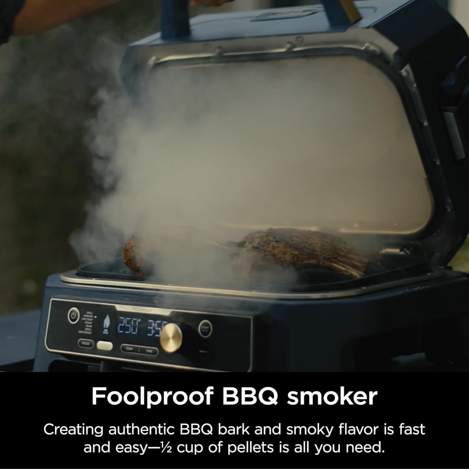 Detalle de Ninja Woodfire Pro Connect XL Outdoor Grill & Smoker (OG951BK1)