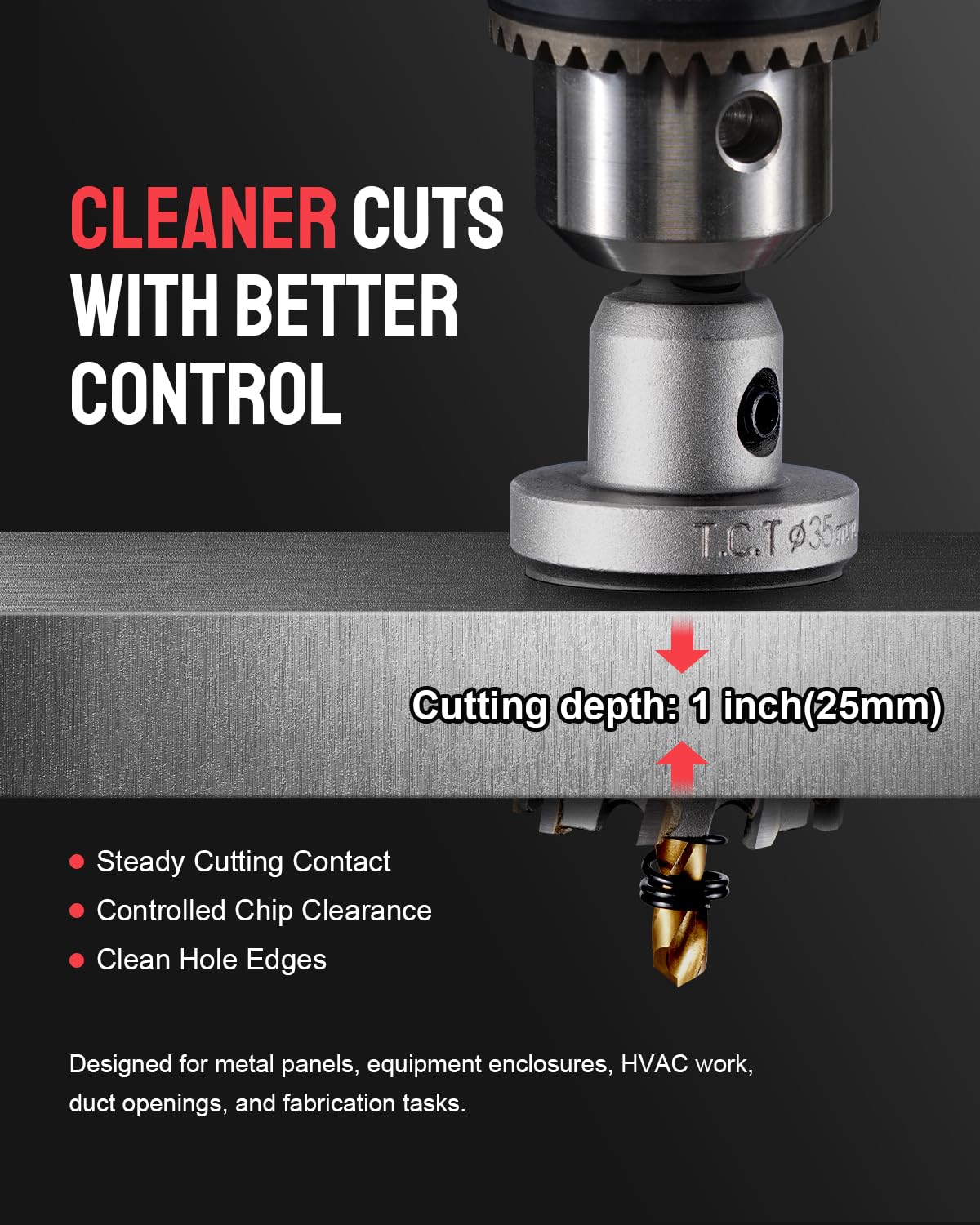 Thumbnail 6 de Kolvoii metal hole saw, 115 mm
