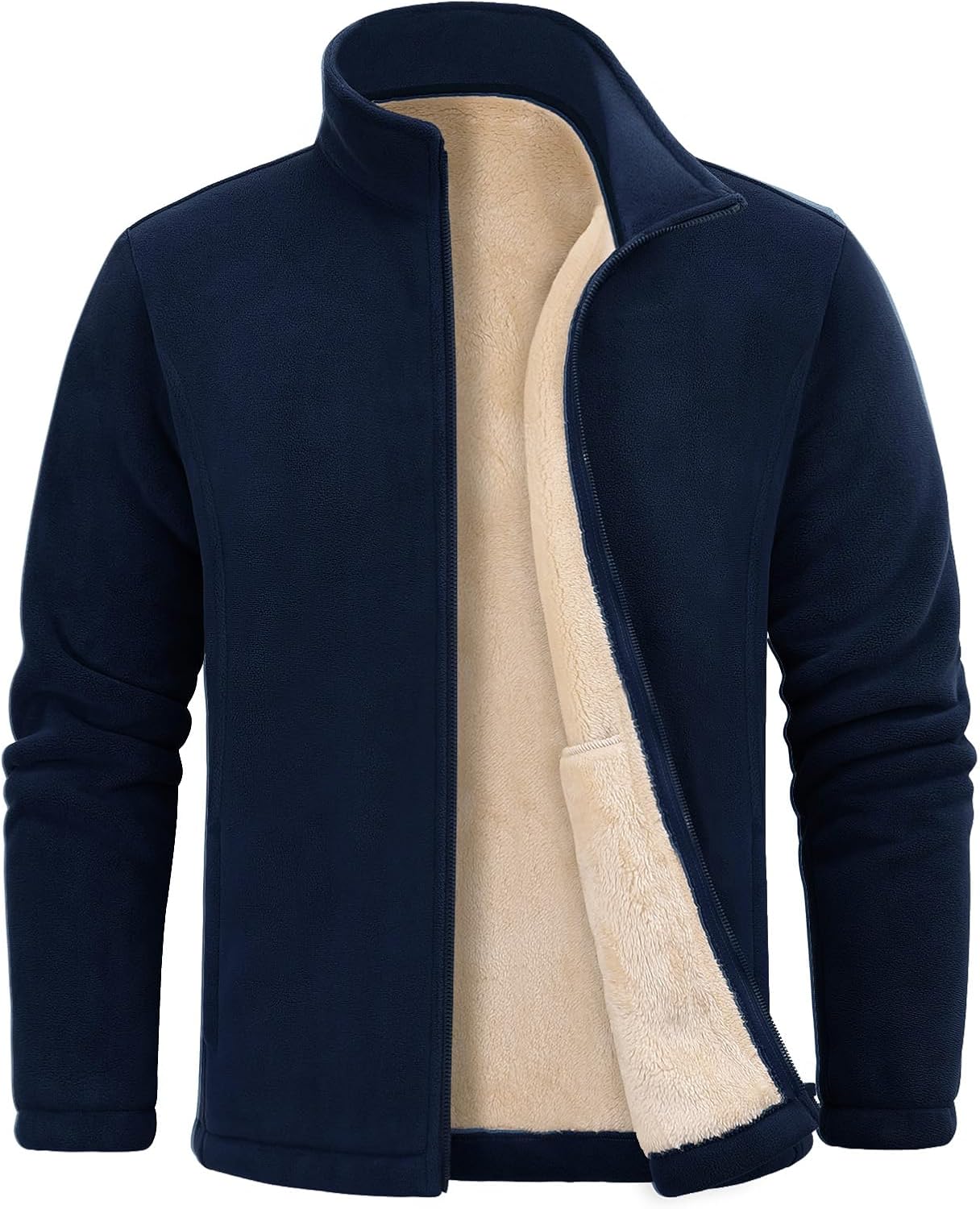 Thumbnail 2 de UMIPUBO veste polaire homme hiver zippée ⚙