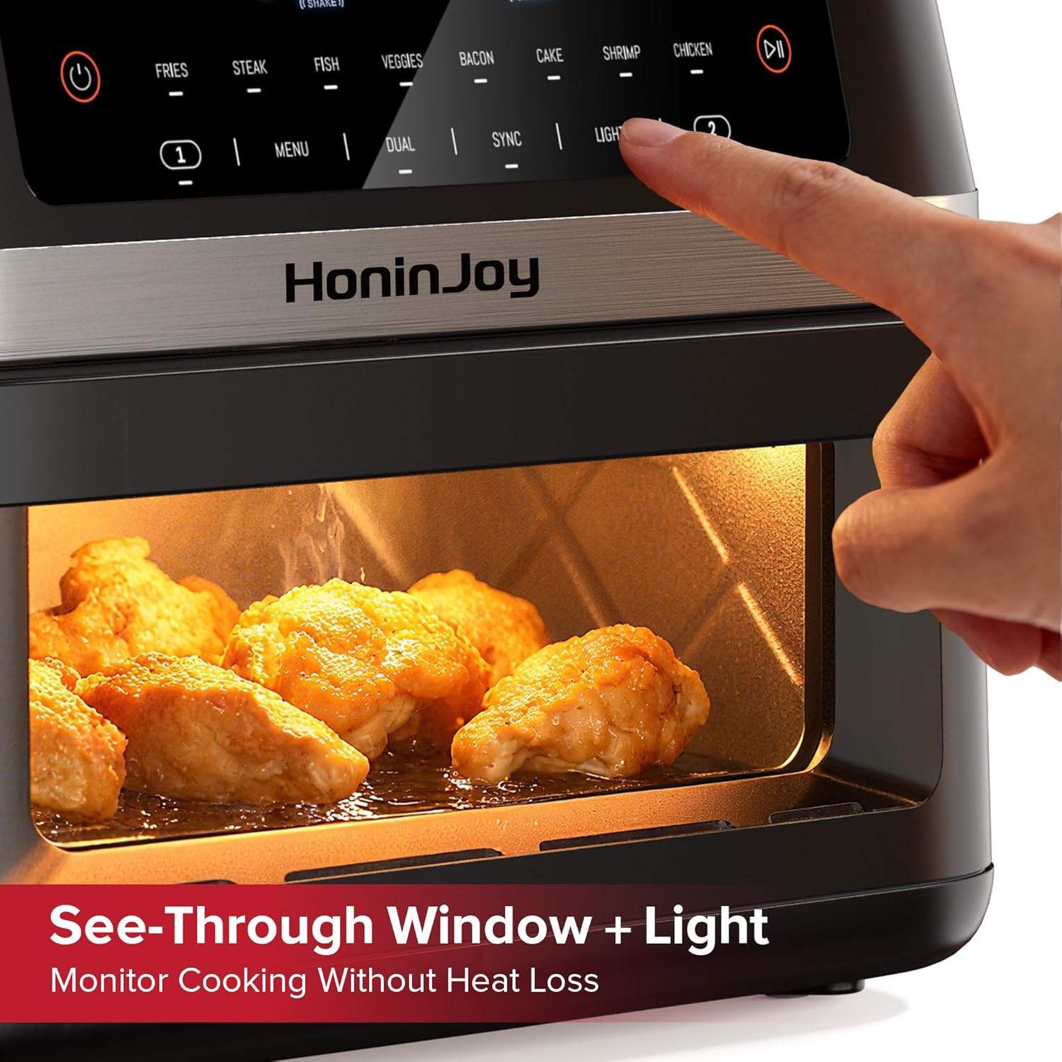 Thumbnail 4 de HoninJoy 12QT Dual Basket Air Fryer